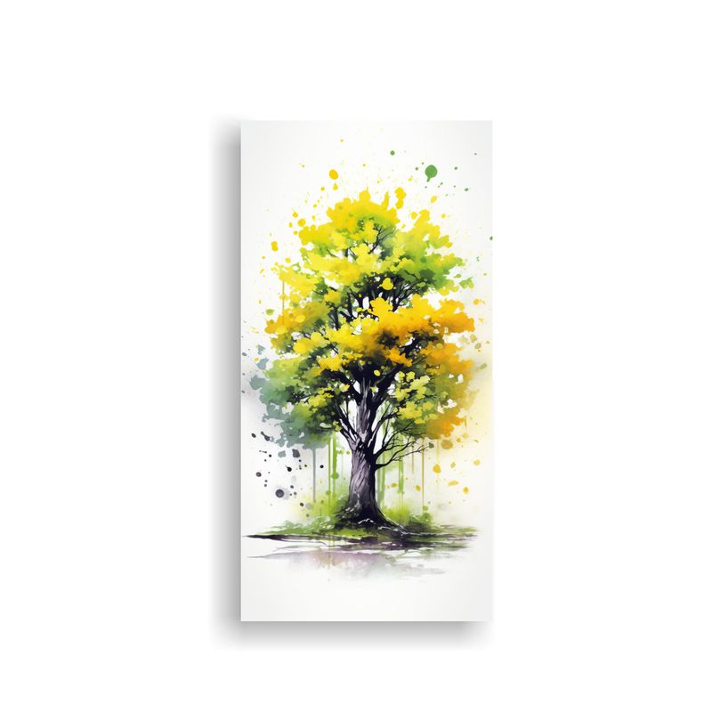 GENERICO - Cuadro Vanguardia Formación A Roble En Colores 60x120 Cm