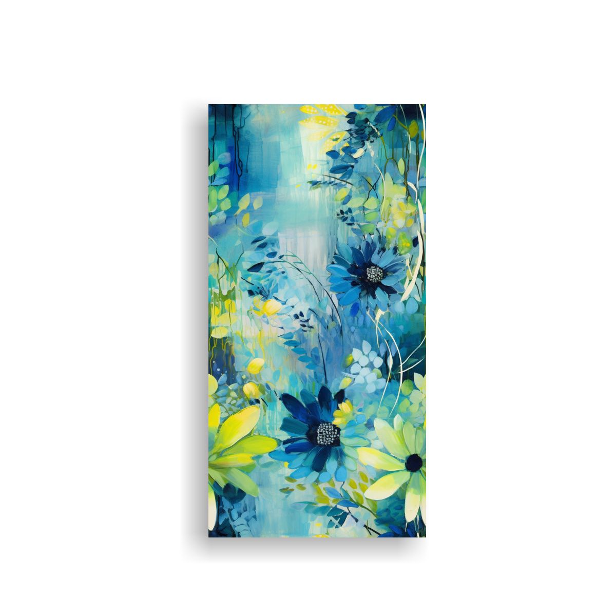 GENERICO - Pintura Decorativa Abstracta Con Patrón Moderno 50x100 Cm