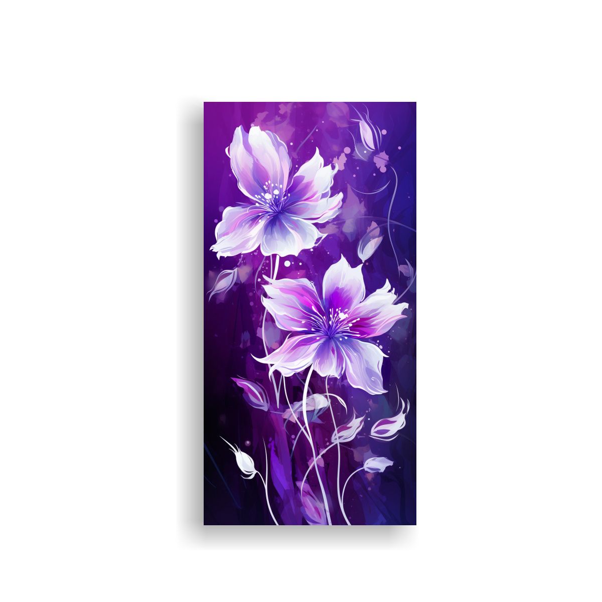 GENERICO - Diseño Mural Neonoir Con Pincel Medio 40x80 Cm