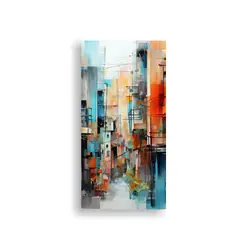 GENERICO - Lienzo Estilo Galería De Obra Maestra De Escena 80x160 Cm