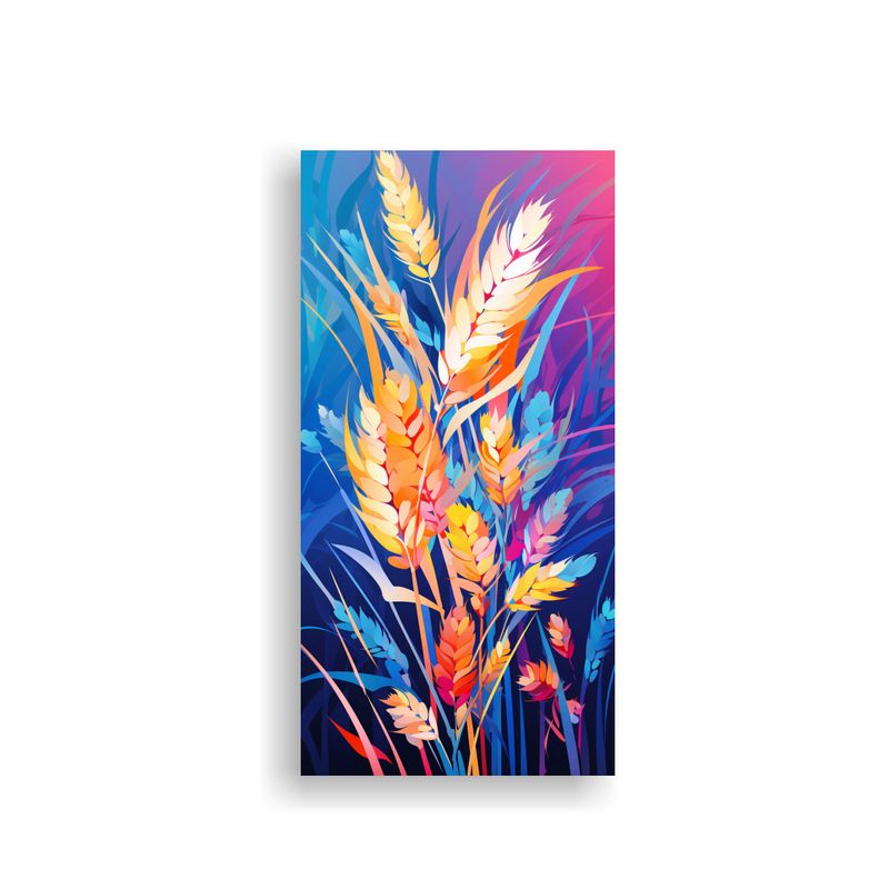 GENERICO - Cuadros De Tela Alta Calidad Con Colores 60x120 Cm