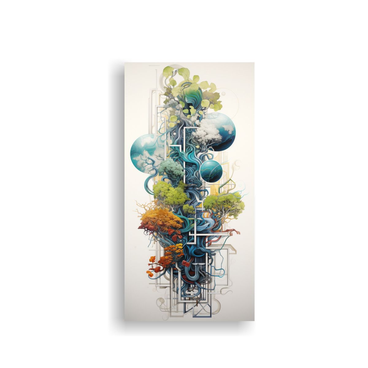 GENERICO - Pinturas De Decoración Vanguardia Vision Fusión 70x140 Cm