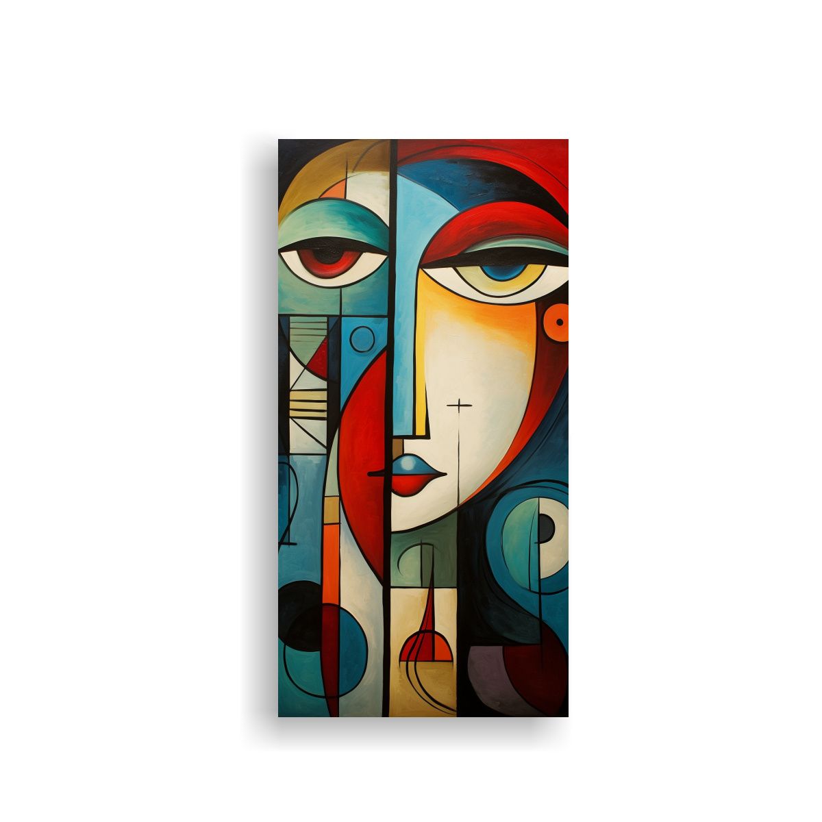 GENERICO - Cuadros De Lienzo Vintage De Adorno Con Motivos 40x80 Cm