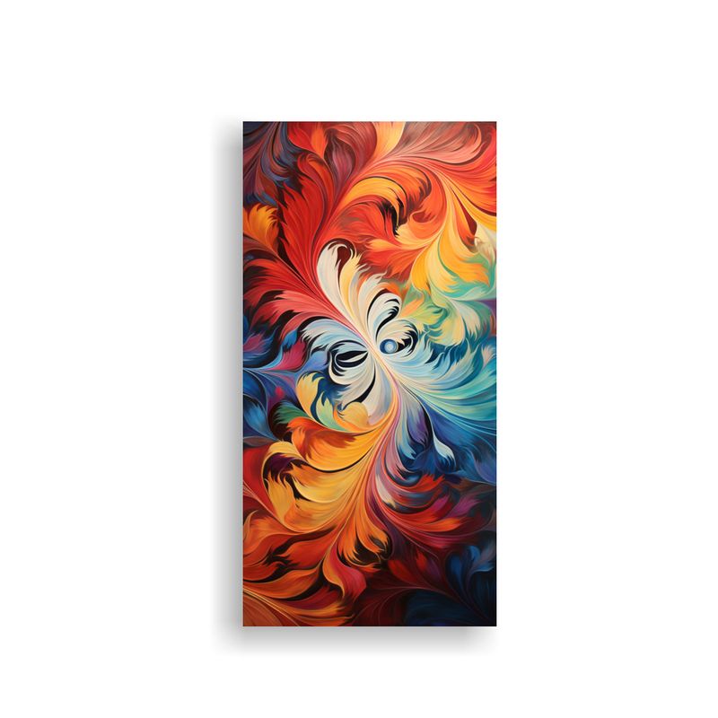 GENERICO - Pinturas Decorativas Con Patrones Abstractos 80x160 Cm