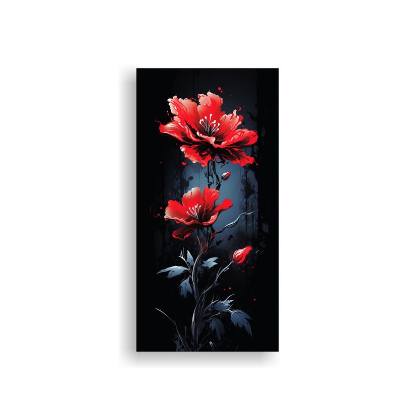 GENERICO - Arte De Pared Interiores Atmosfera Neonoir Pincel 50x100 Cm