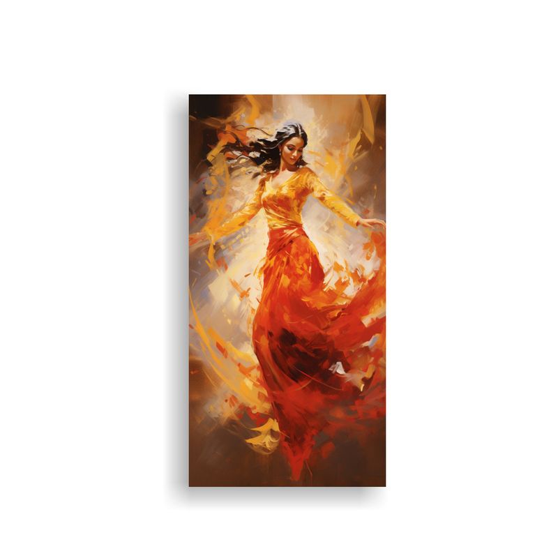 GENERICO - Pintura Decorativa De Tela En Bastidor Vanguardia 60x120 Cm