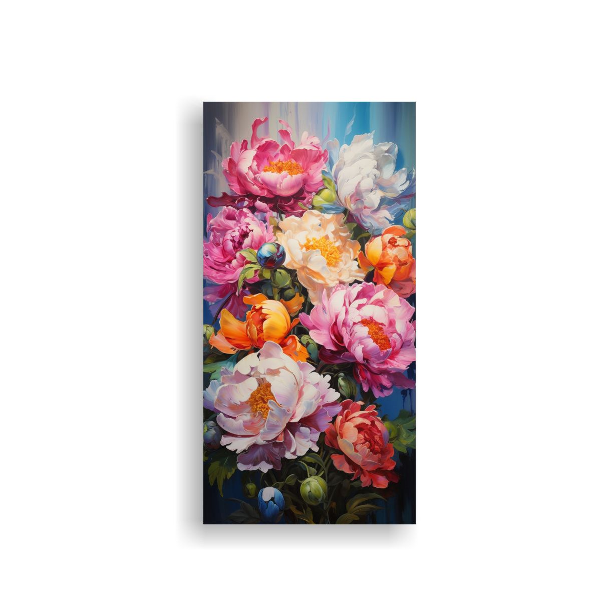 GENERICO - Pintura En Lienzo Arte Expresión Armonía 40x80 Cm