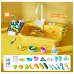 GENERICO - Juguete Fregadero De Cocina Con Accesorios Infantil