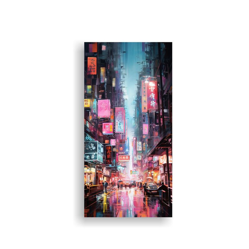 GENERICO - Pintura Decorativa Con Temática De La Energía 60x120 Cm