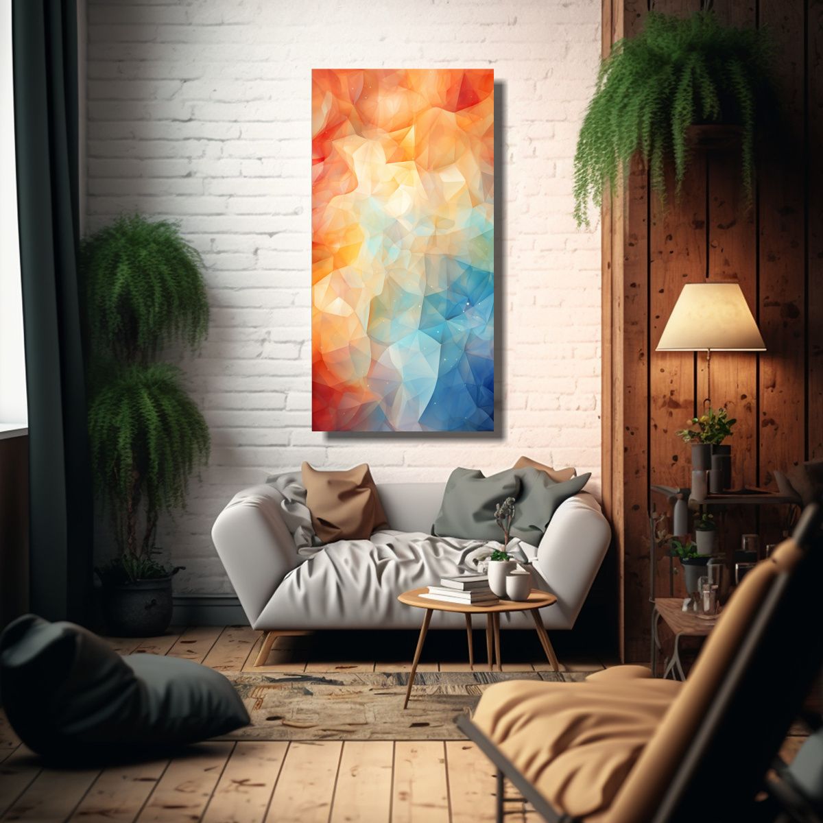 GENERICO - Fondos Digitales Modernos Para Decoración De 30x60 Cm