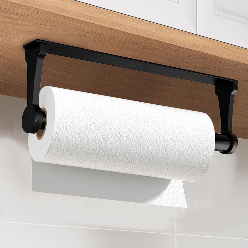 GENERICO - Portarrollos Adhesivo Papel Para Cocina Soporte De Pared