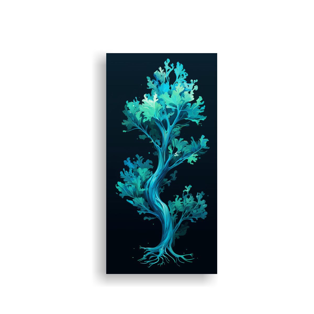 GENERICO - Pintura Decorativa De Dibujo Expresividad A 20x40 Cm