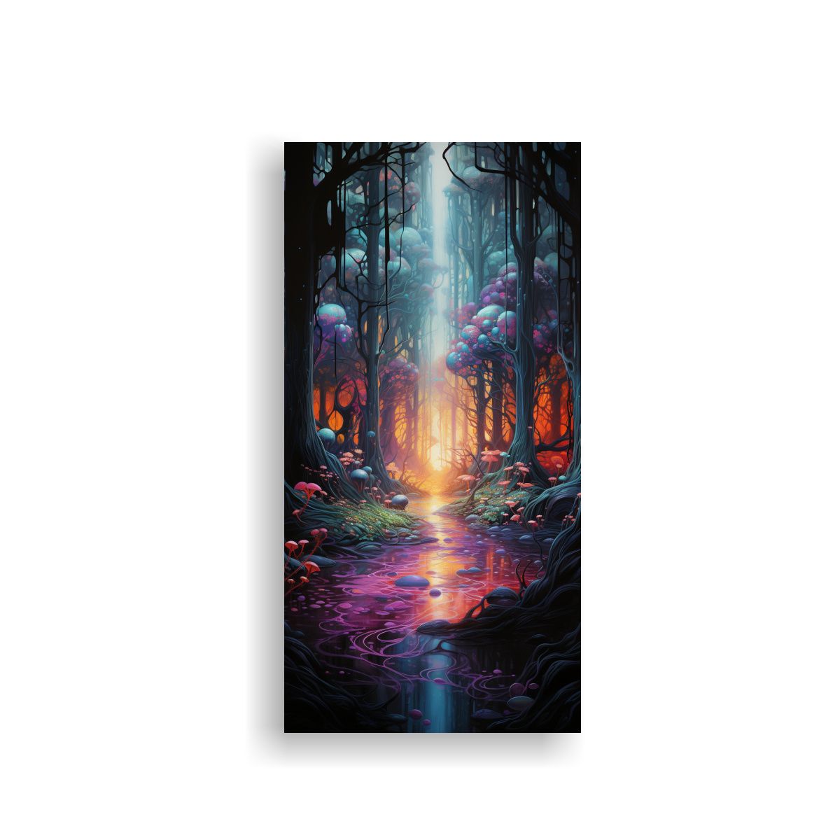 GENERICO - Pinturas Decorativas De Paisajes Místicos De 70x140 Cm