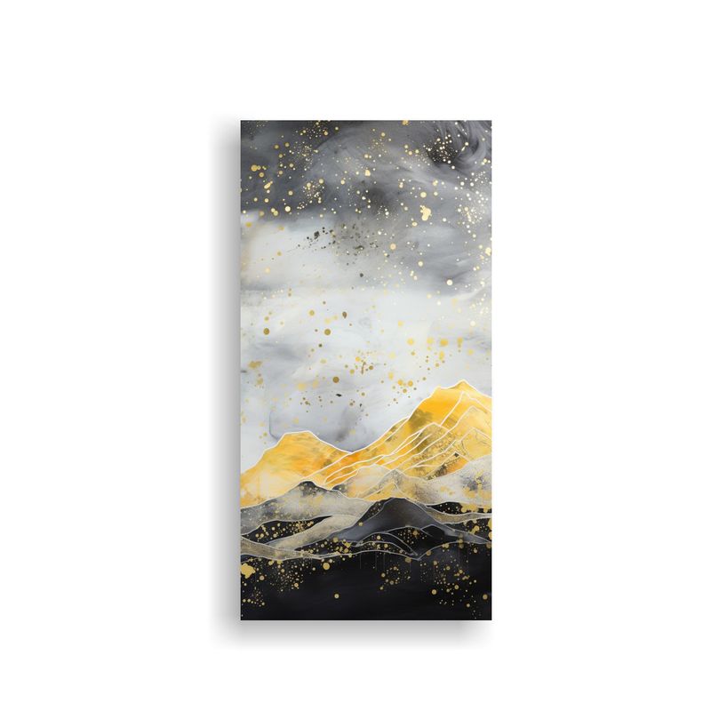 GENERICO - Cuadro Tela Sublimada Paisaje De Montaña Con 30x60 Cm