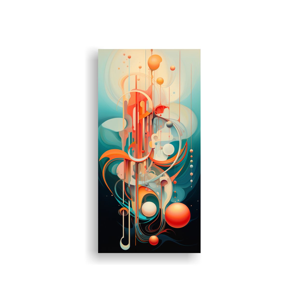 GENERICO - Cuadros Abstractos Para Decoración De Hogar En 70x140 Cm