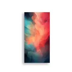 GENERICO - Pintura Decorativa Abstracta De Fondo Cálido 20x40 Cm