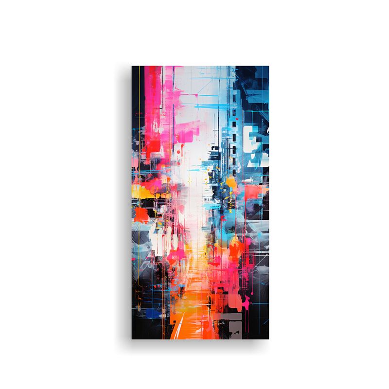 GENERICO - Arte Abstracto Calma Pinturas Decorativas Que 80x160 Cm