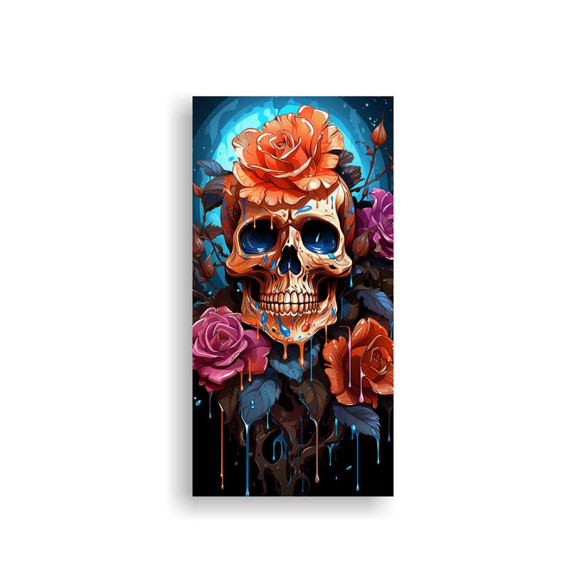 GENERICO - Pintura Decorativa Arte Tema Profundidad Neon 30x60 Cm