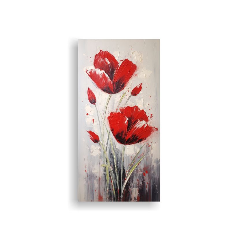 GENERICO - Pintura En Lienzo Estilo Galería De Cuadro 20x40 Cm