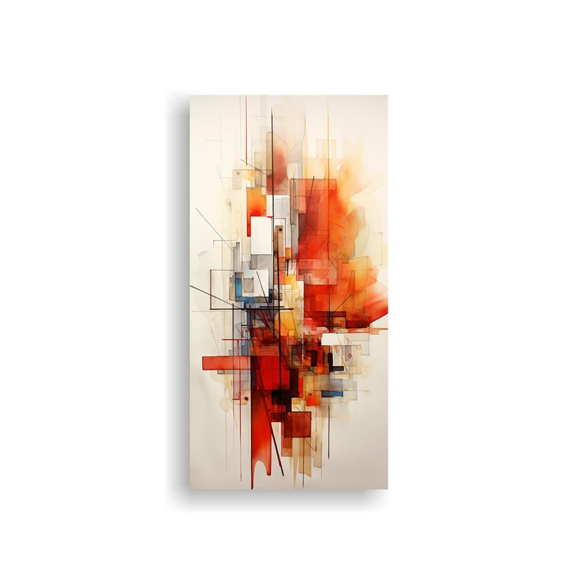 GENERICO - Pinturas Abstractas Modernas En Relieve Con 30x60 Cm