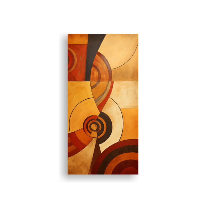 GENERICO - Pintura De Pared Tejida Temática Con Patrones 80x160 Cm