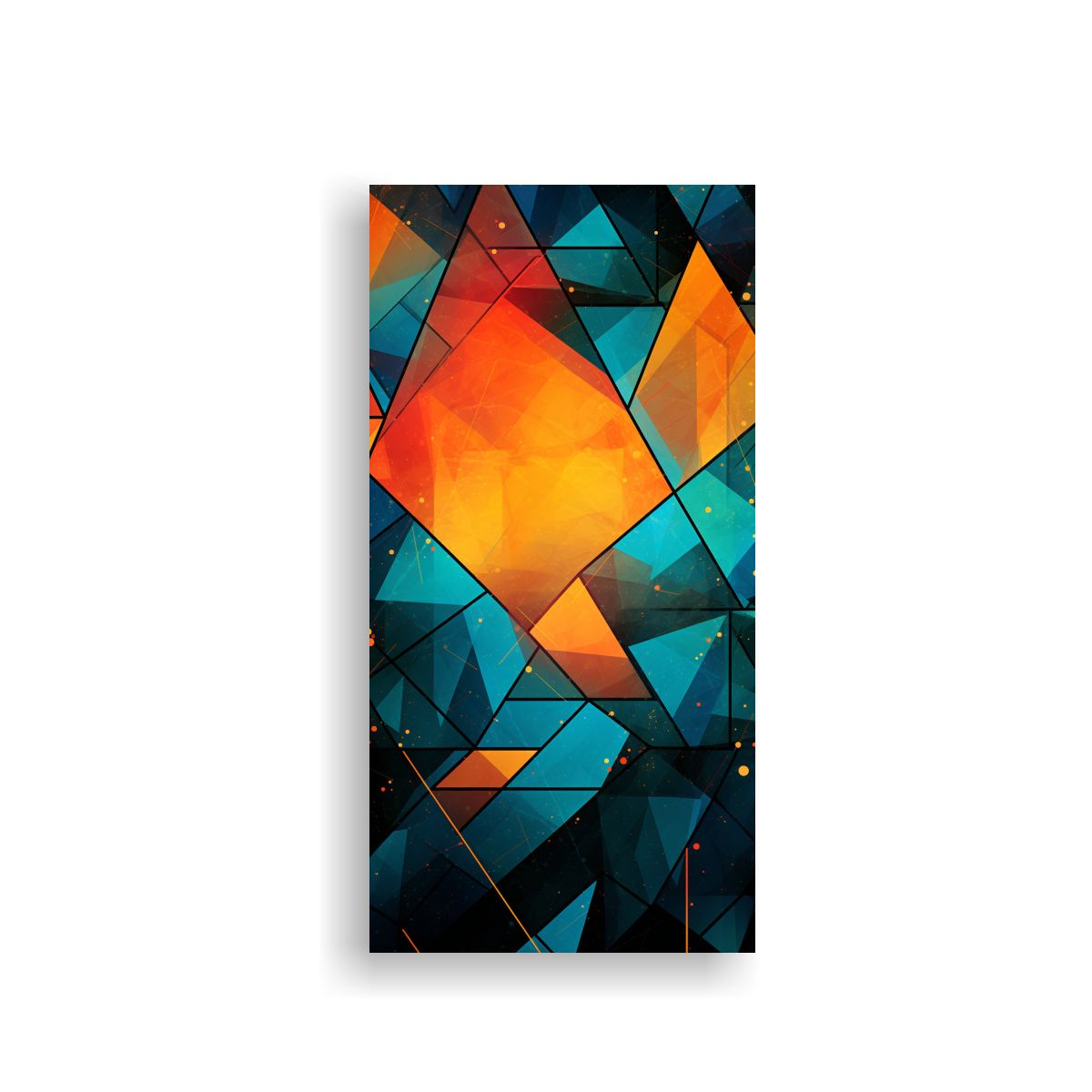 GENERICO - Cuadro Inspiración Calma Crea Una Cubierta 40x80 Cm.