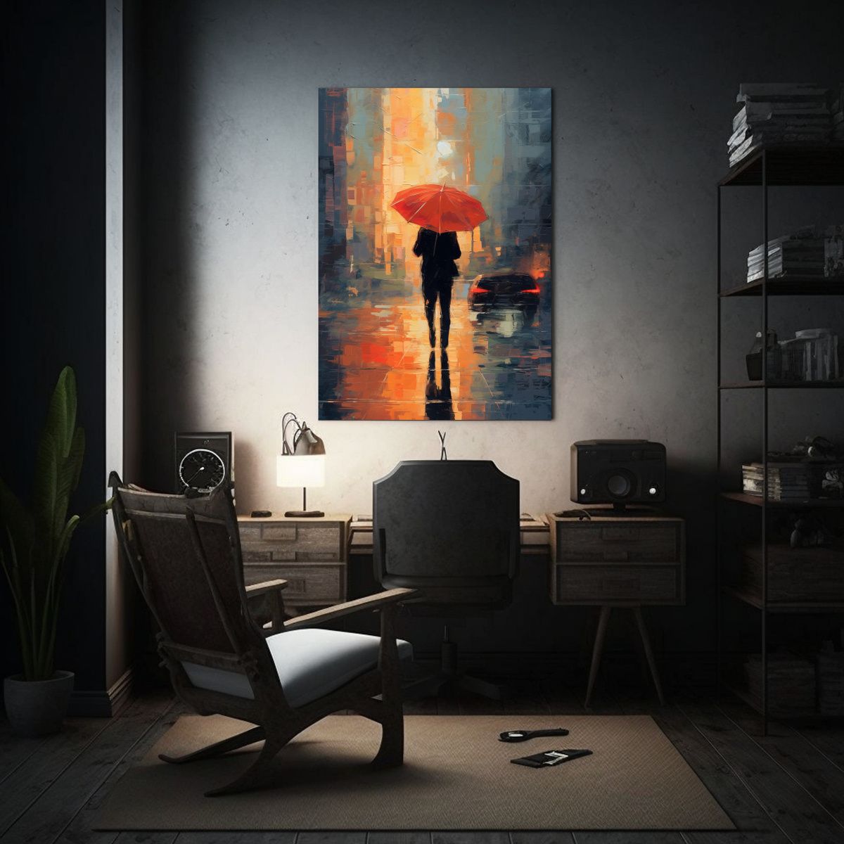 GENERICO - Pinturas Decorativas De Arte Vanguardia Alegre 80x120 Cm