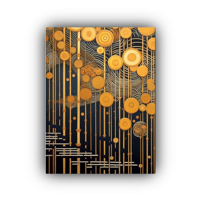 GENERICO - Pintura Decorativa En Bastidor Estilo Galería De 80x120 Cm
