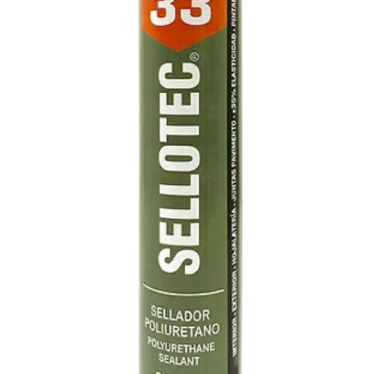 GENERICO - Sellador de Poliuretano 300 Ml. Blanco Sellotec 33