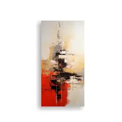 GENERICO - Pintura Abstracta De Alta Calidad Para 30x60 Cm.