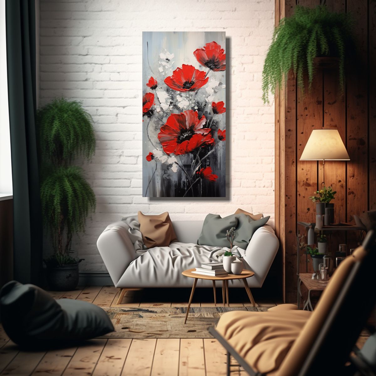 GENERICO - Arte De Pared Finas Líneas Majestuosas De Un 70x140 Cm