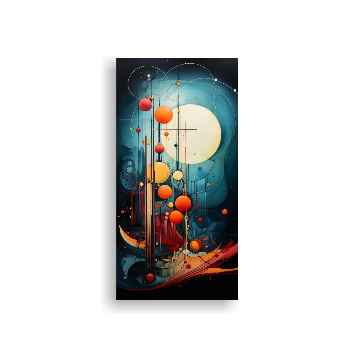 GENERICO - Pinturas Decorativas Abstractas De Alta Calidad Y 80x160 Cm