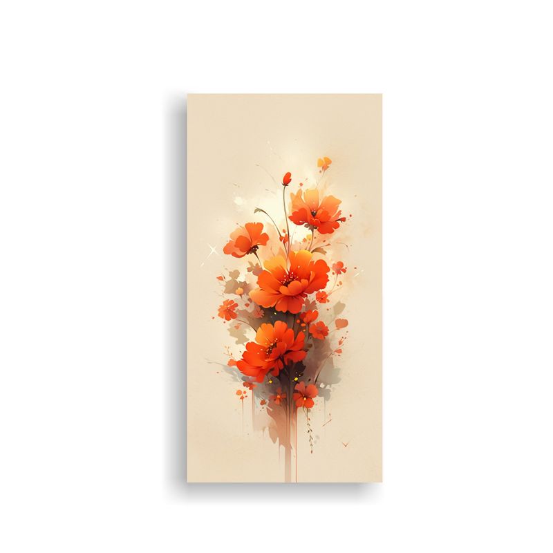 GENERICO - Diseño De Composición Equilibrada En Colores 80x160 Cm