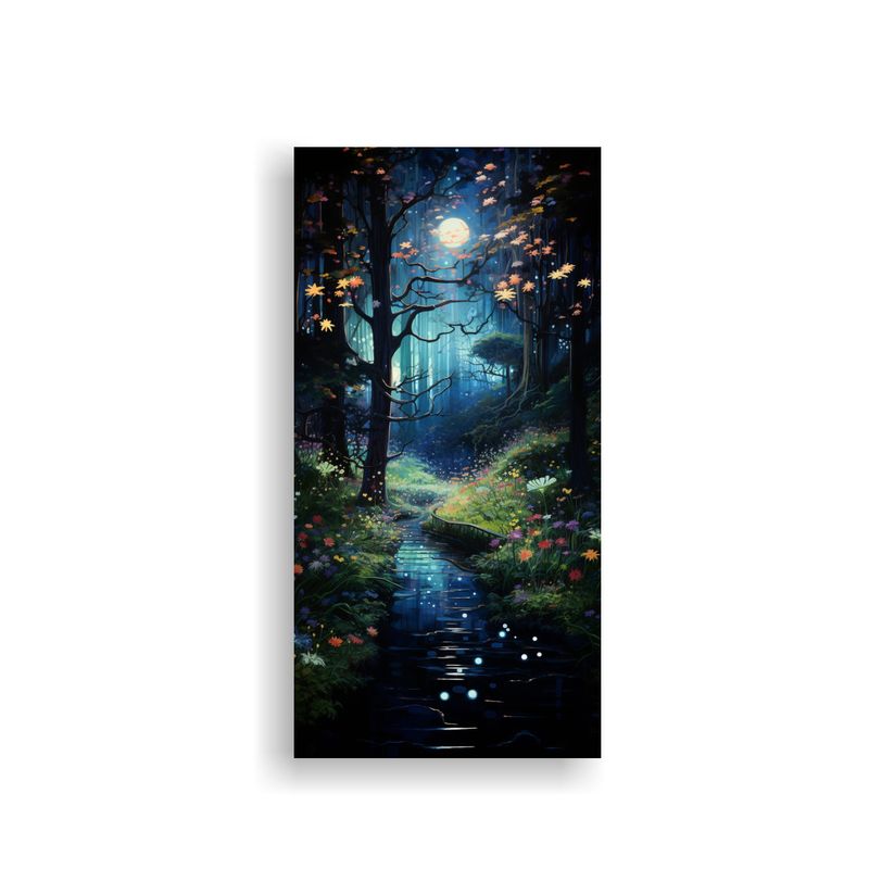 GENERICO - Cuadro De Pared Vertical The Mystique Of A Hidden 60x120 Cm