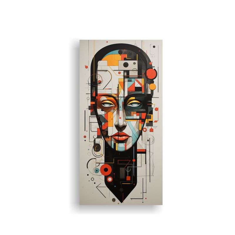 GENERICO - Cuadros Decorativos En Bastidor Con Arte Urbano 60x120 Cm