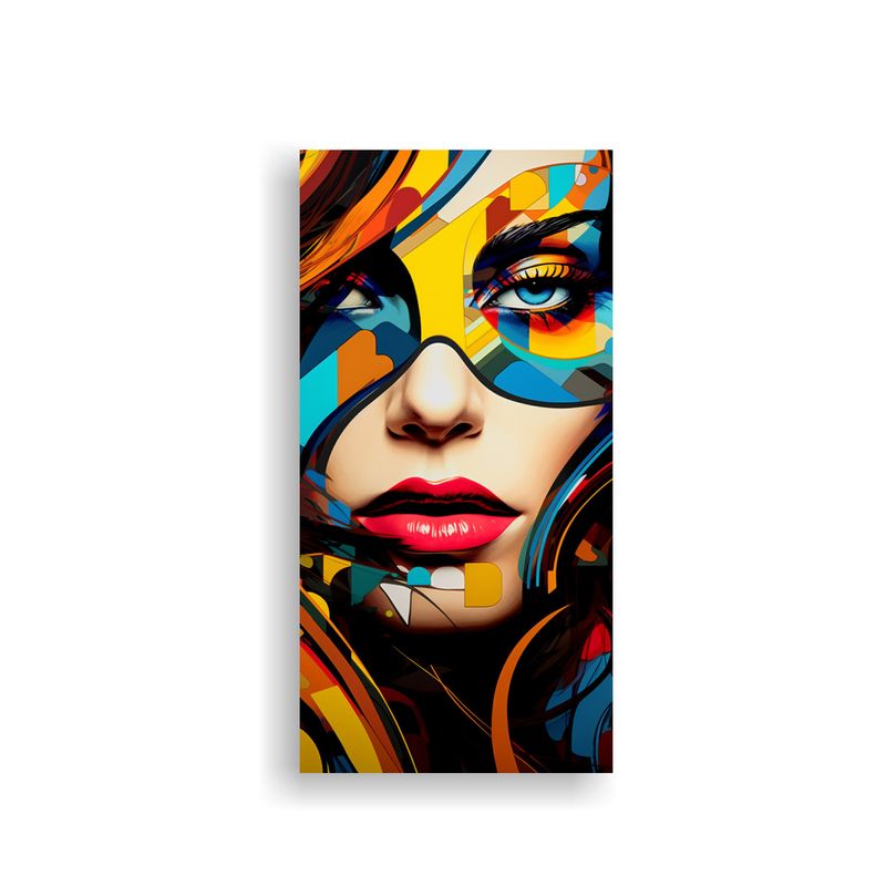 GENERICO - Pinturas Decorativas De Fusión Abstracta De Arte 20x40 Cm