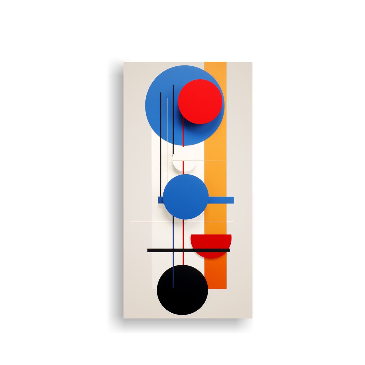 GENERICO - Pinturas Decorativas Abstractas De Alta 80x160 Cm
