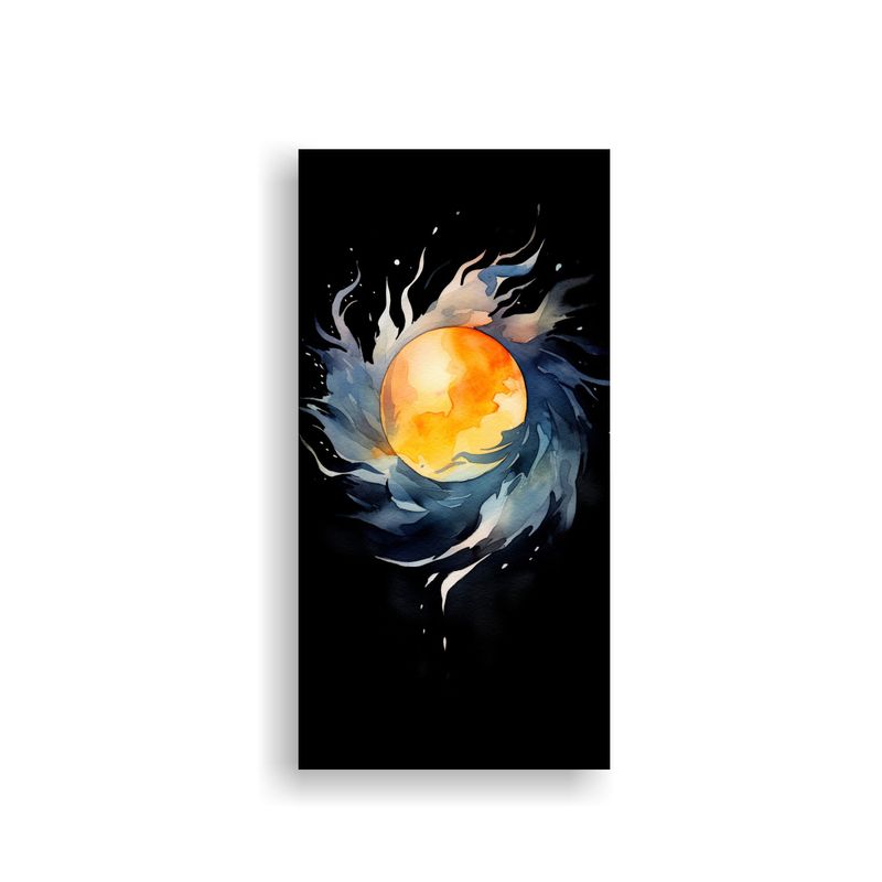 GENERICO - Lienzo Surrealista Vintage Despertar De Almas 60x120 Cm