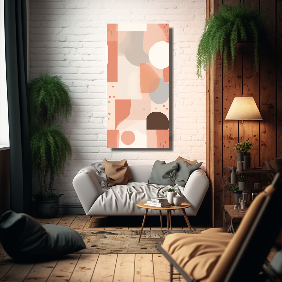 GENERICO - Pinturas De Decoración Arte De Pared Colores 50x100 Cm