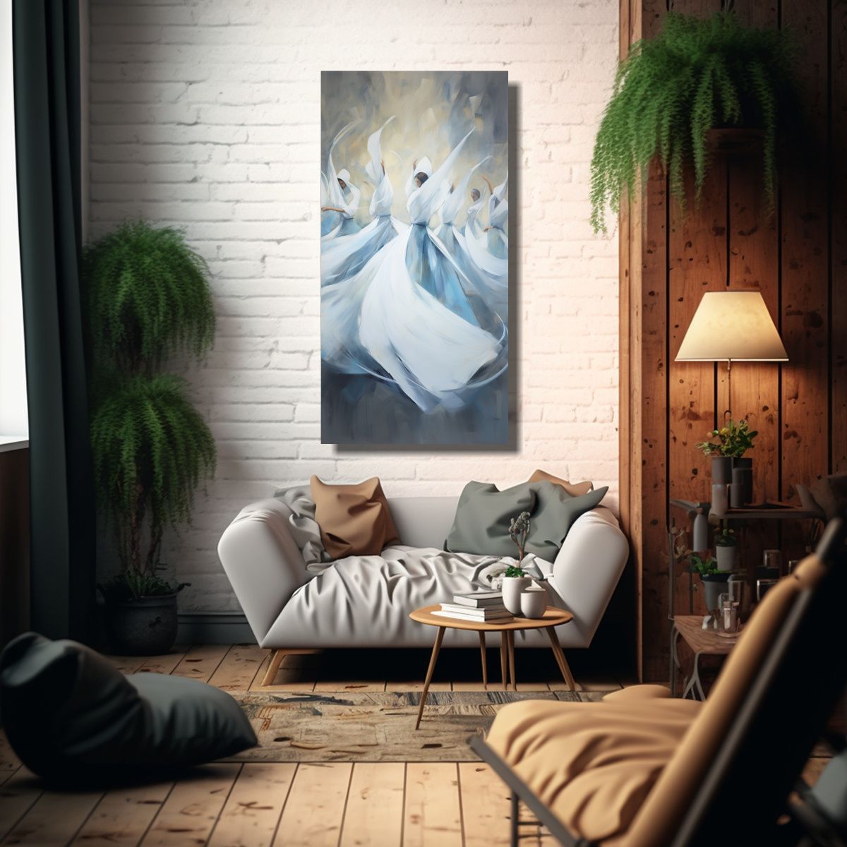 GENERICO - Pinturas Decorativas De Estilo Galería En Arte 20x40 Cm