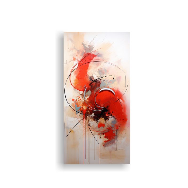 GENERICO - Cuadros Abstractos Modernos Compra Lienzo 40x80 Cm