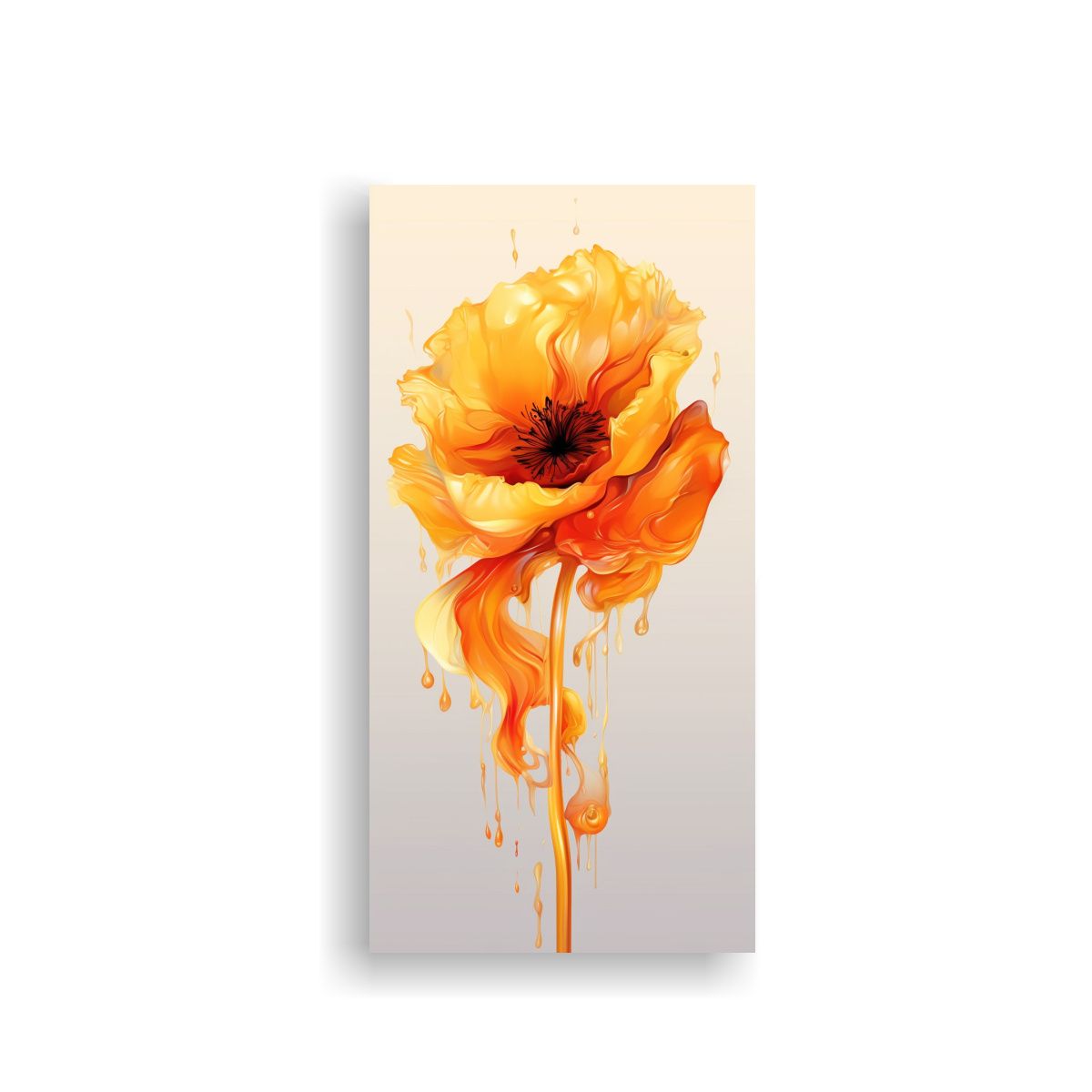 GENERICO - Ilustración Elegante De Orang En Lienzo 70x140 Cm