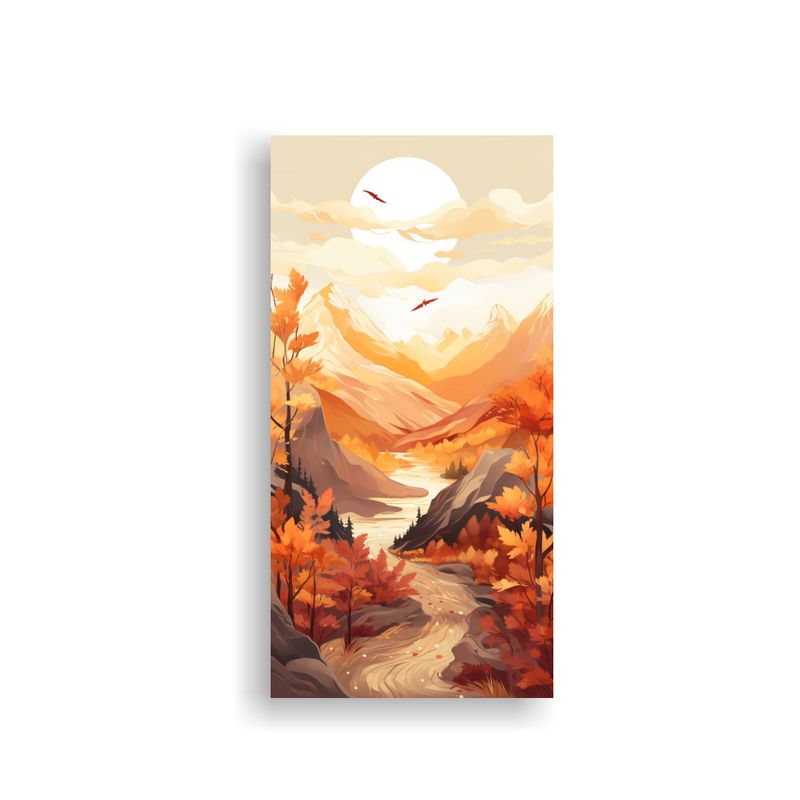 GENERICO - Pinturas De Decoración Estilo Diseño Gráfico 20x40 Cm