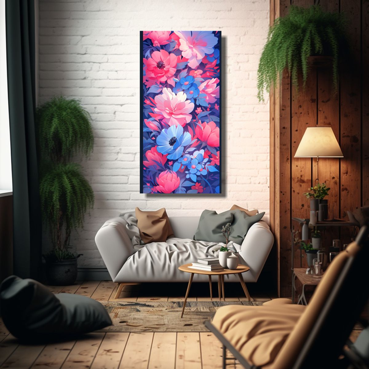 GENERICO - Pinturas Decorativas Con Ambiente Neonoir En 30x60 Cm