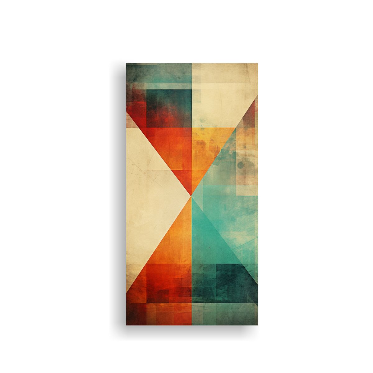 GENERICO - Cuadros Decorativos Modernos De Lienzo Abstractos 30x60 Cm