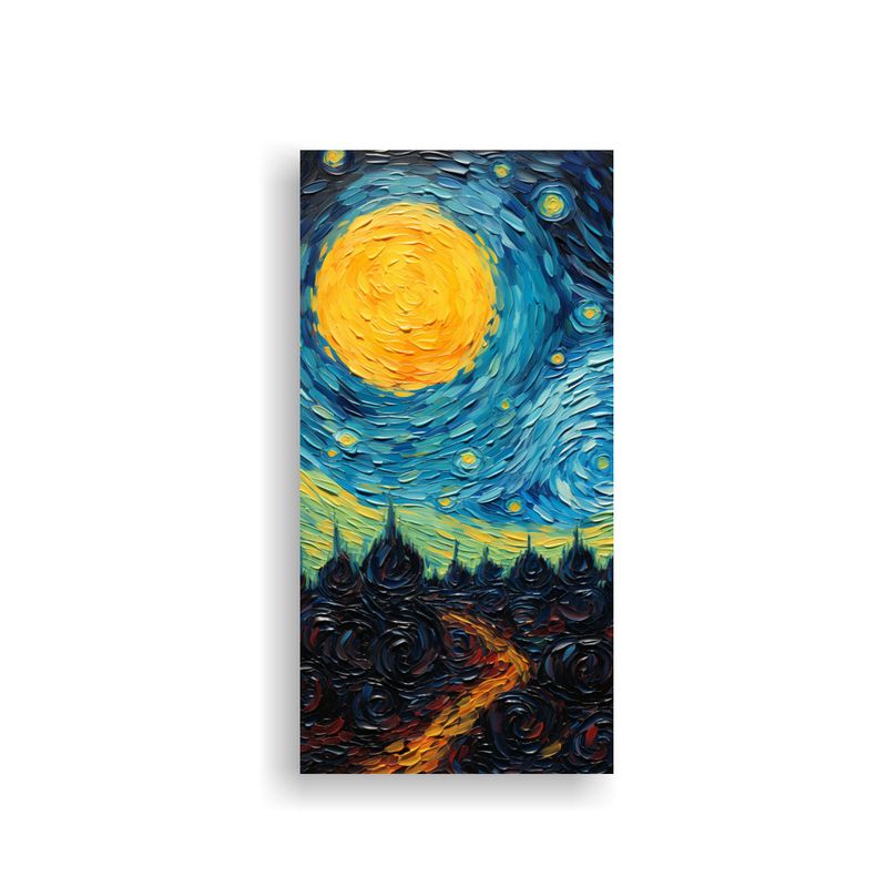 GENERICO - Pintura En Bastidor Vintage Con Inspiración En 20x40 Cm