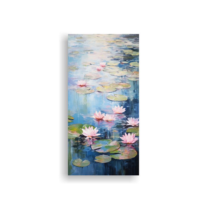 GENERICO - Pintura De Pared Abstracta De Monet Con 70x140 Cm