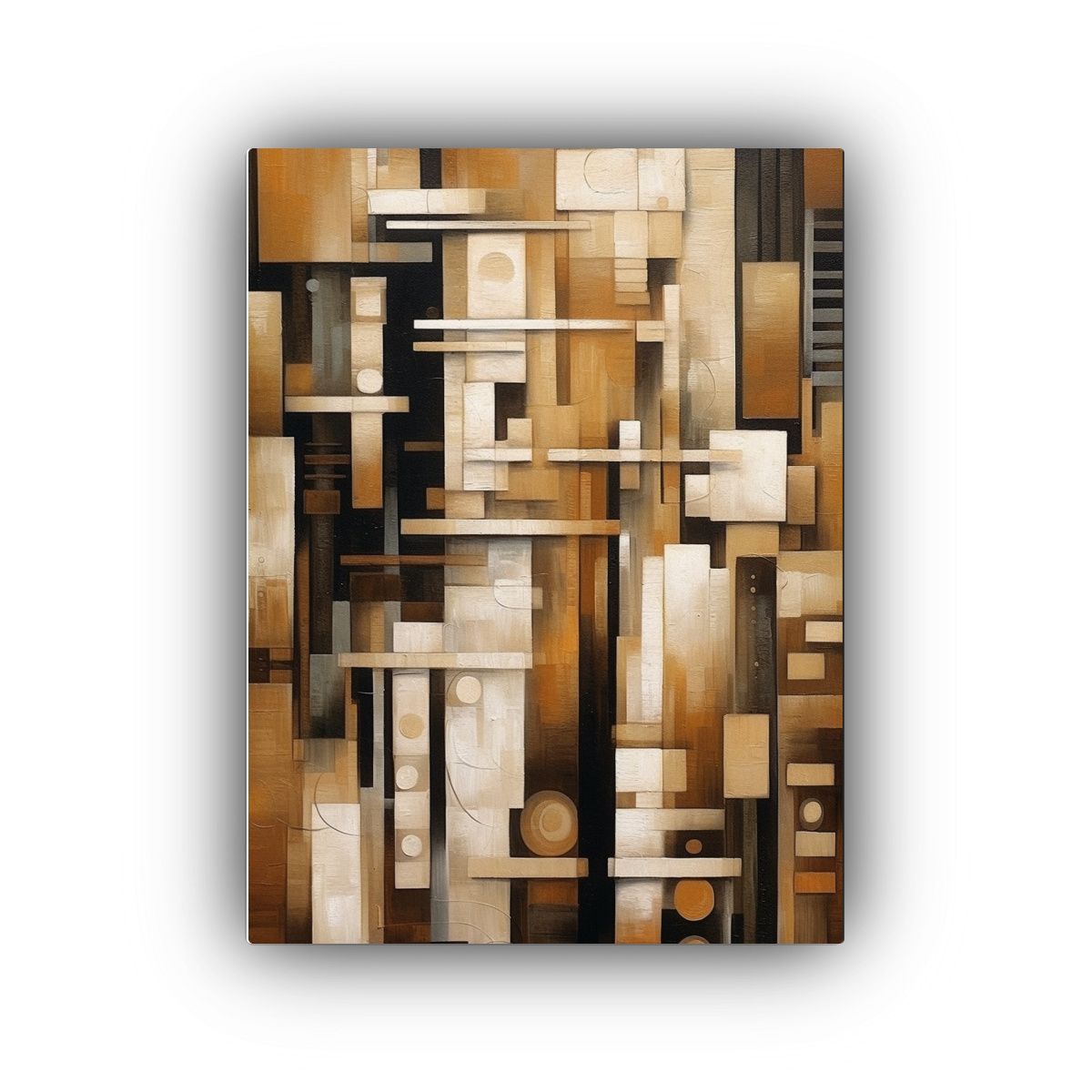 GENERICO - Pintura Moderna De Esquema En Bastidor 80x120 Cm