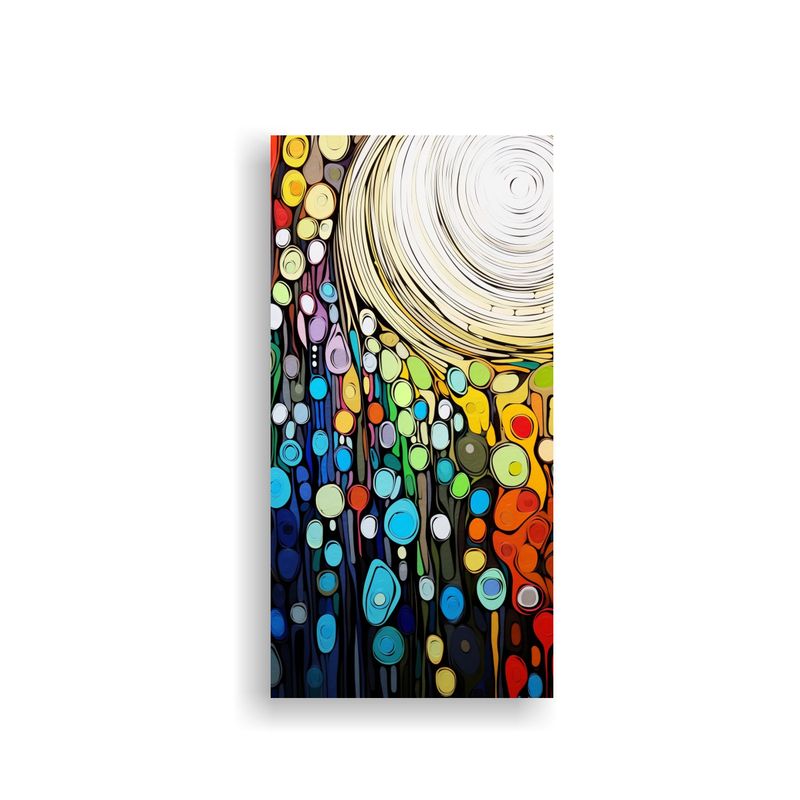 GENERICO - Pintura Decorativa En Bastidor Estilo Paisaje 50x100 Cm