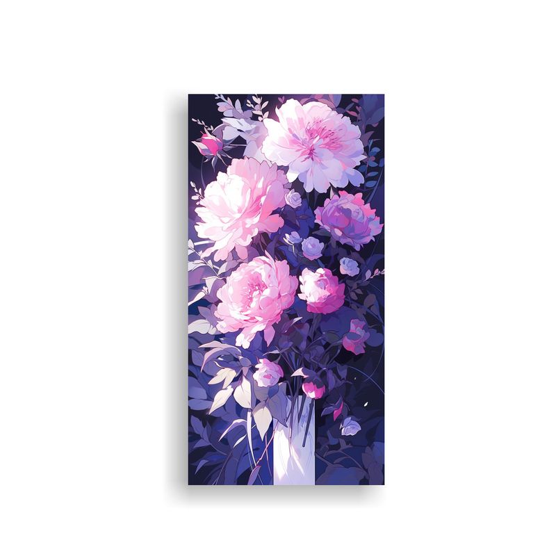 GENERICO - Pinturas Decorativas En Estilo Neonoir Inspiradas 40x80 Cm